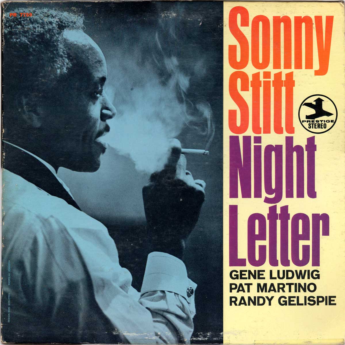 Sonny Stitt - Night Letter - Front cover